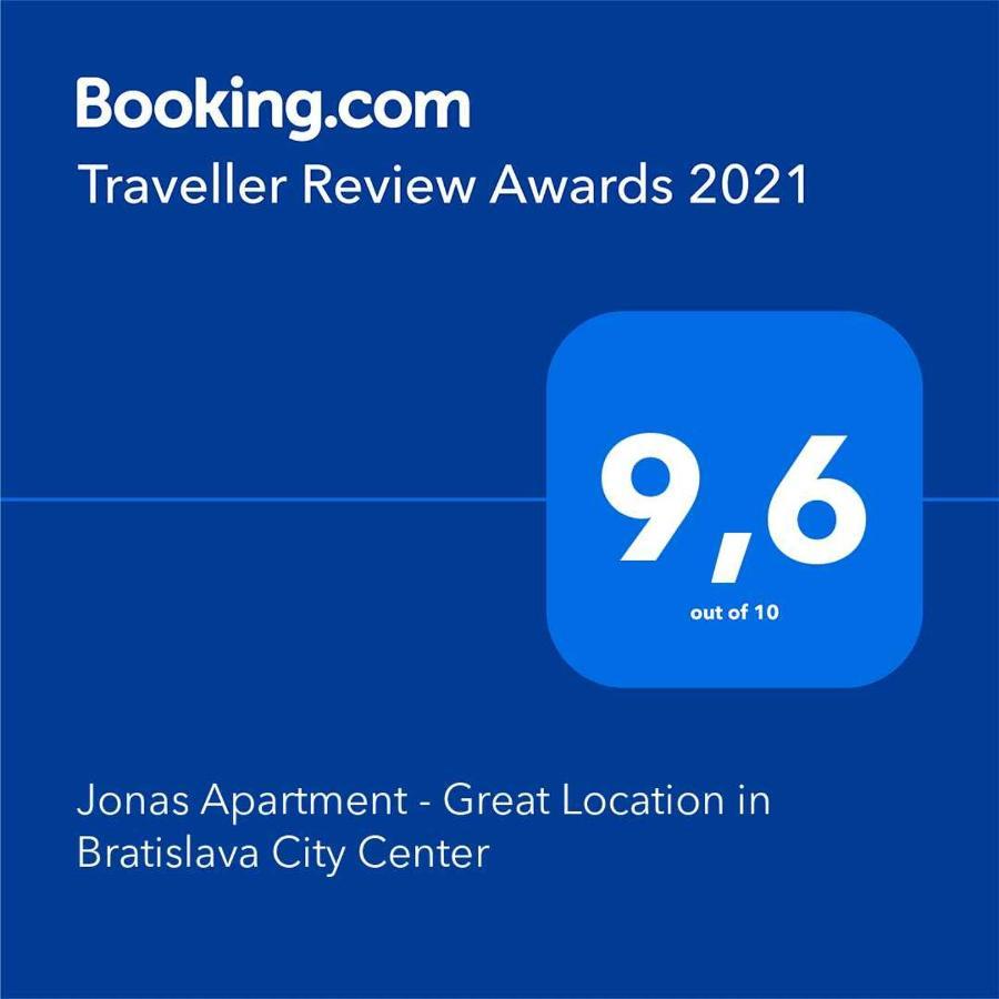 Jonas Apartments - Great Location Near Bratislava City Center Exteriör bild